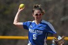 Softball vs JWU  Wheaton College Softball vs Johnson & Wales University. - Photo By: KEITH NORDSTROM : Wheaton, Softball, JWU